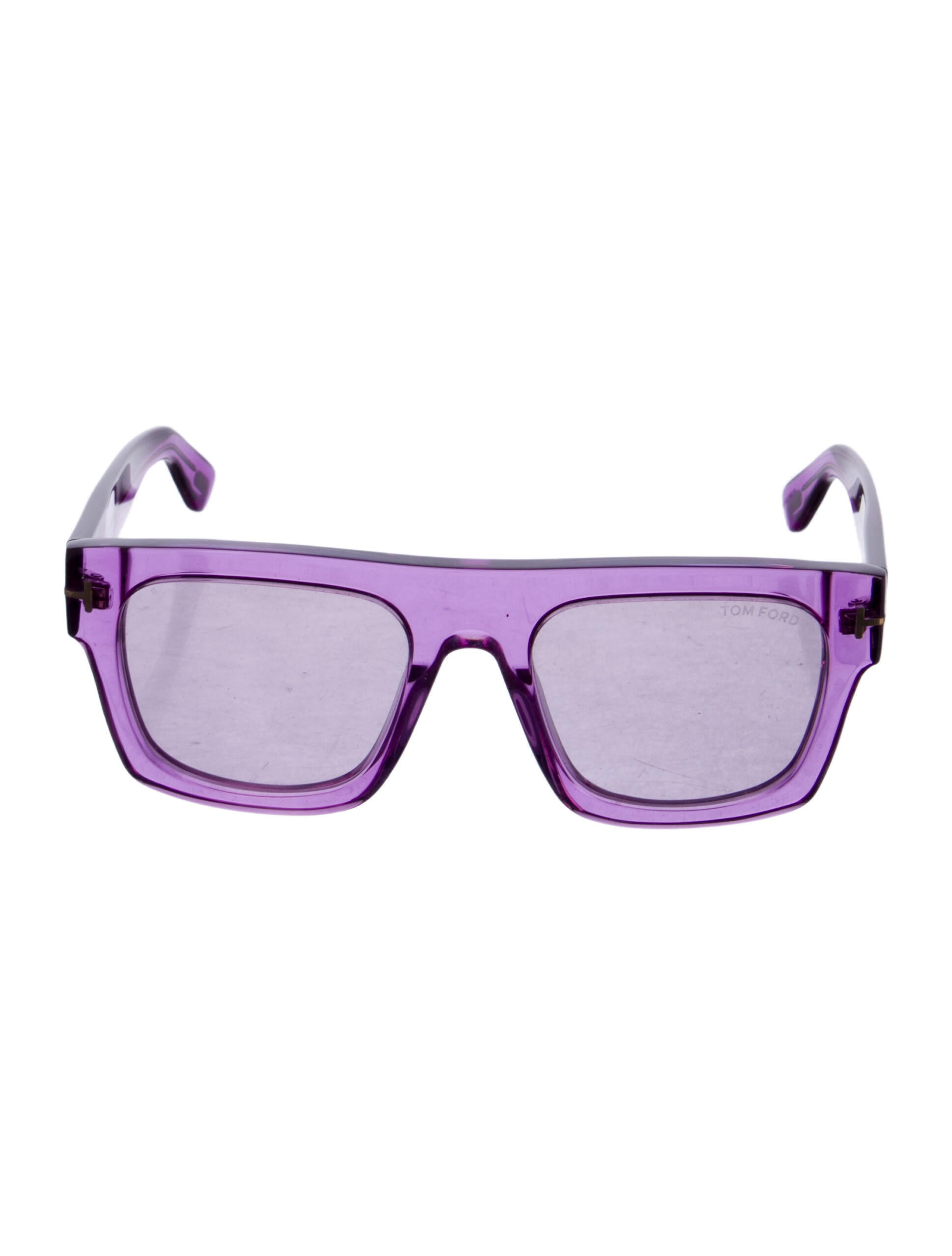 Tom Ford Square Tinted Sunglasses