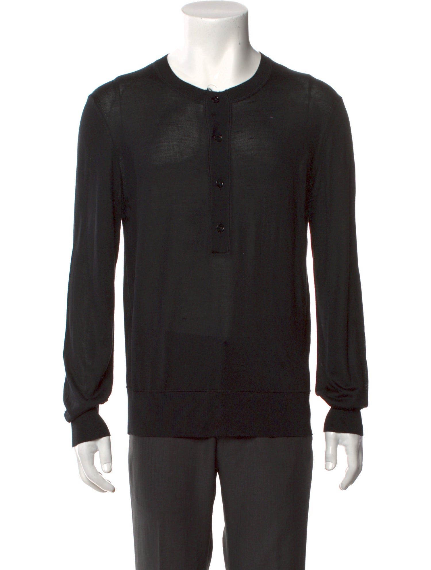 Tom Ford Crew Neck Long Sleeve Pullover