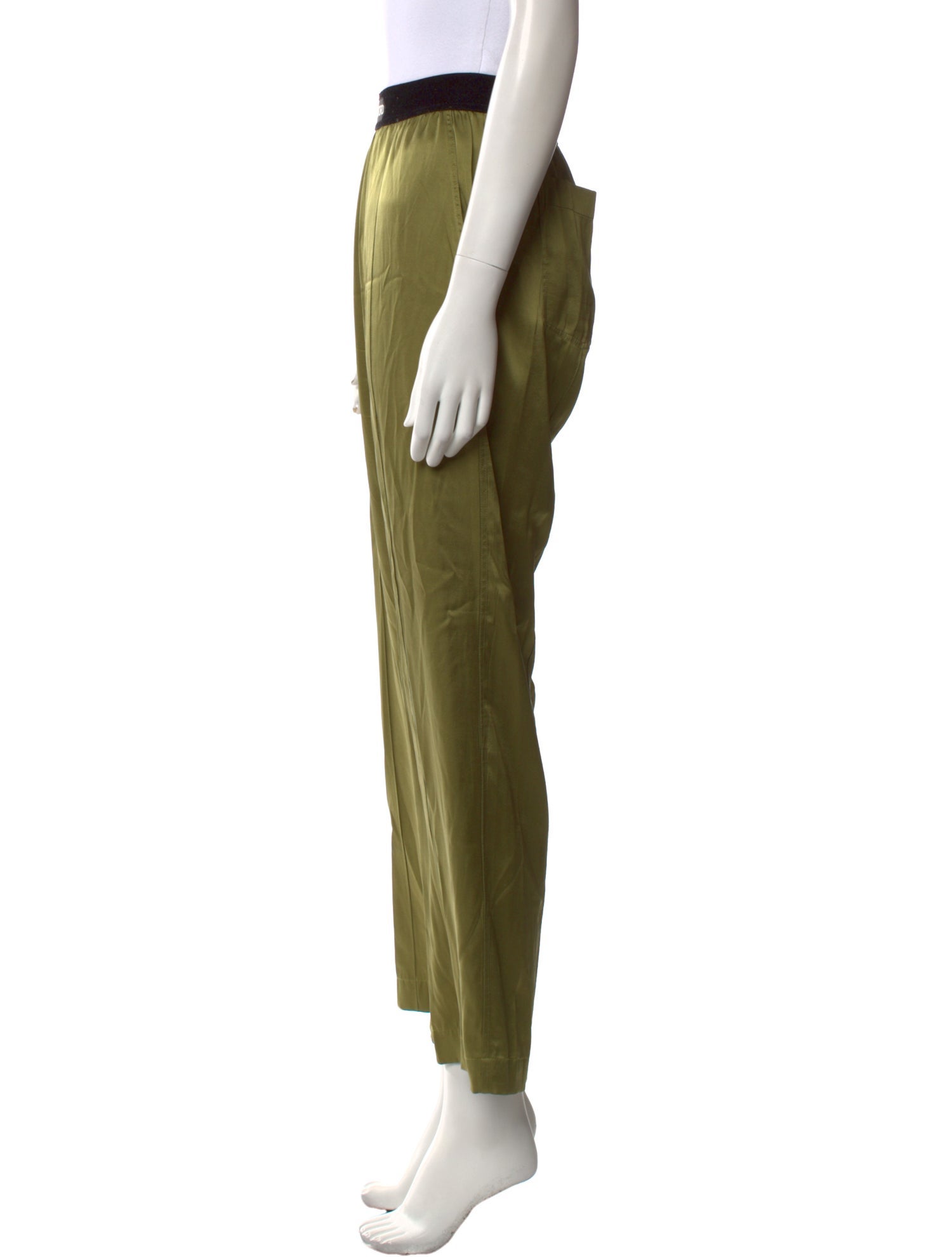 Tom Ford Silk Straight Leg Pants
