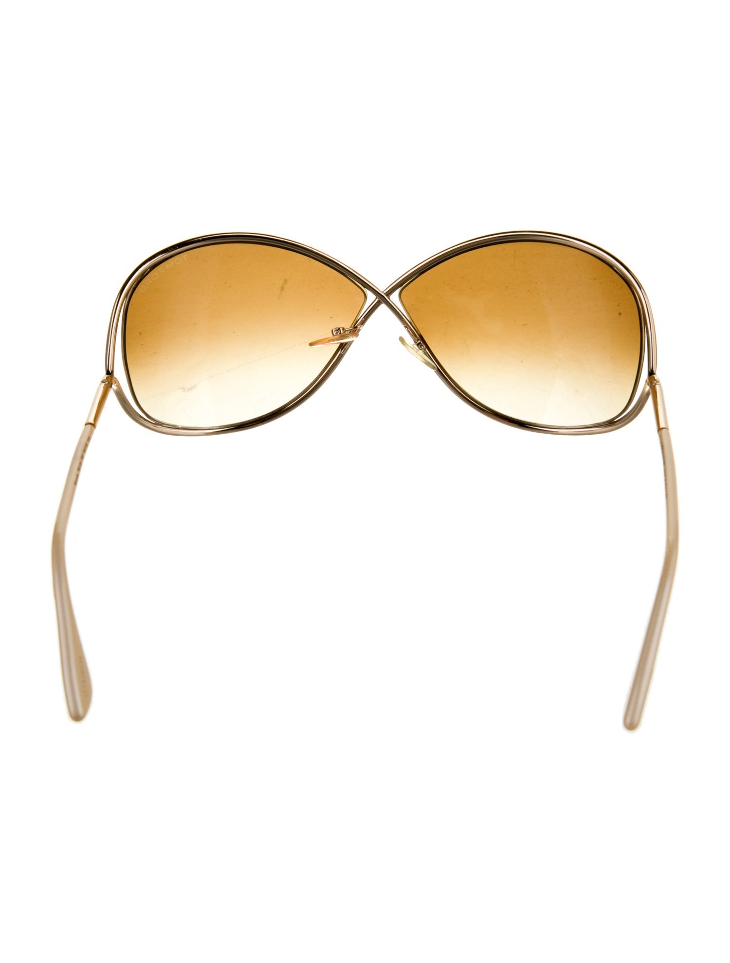 Tom Ford Shield Gradient Sunglasses