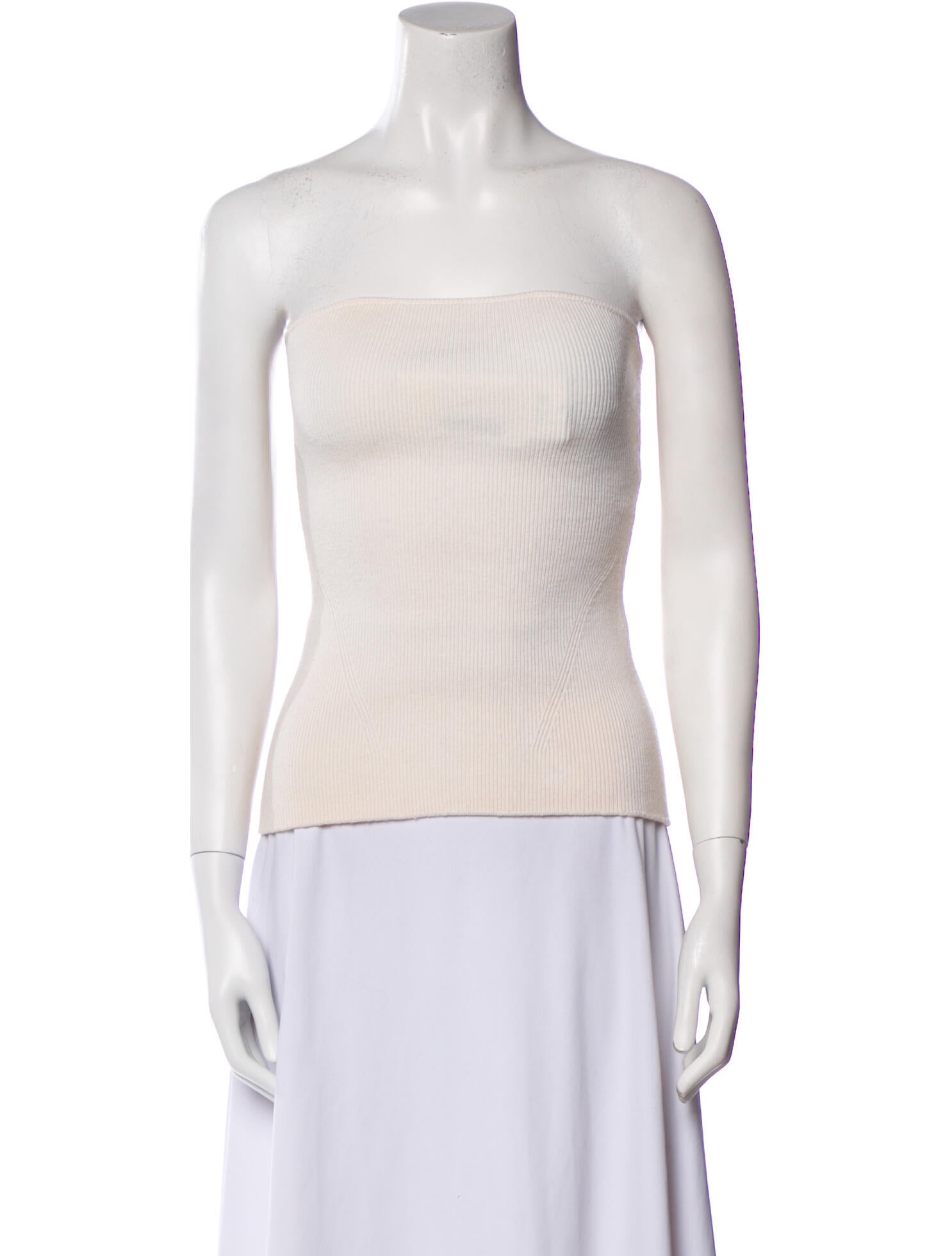 Tom Ford Virgin Wool Strapless Top