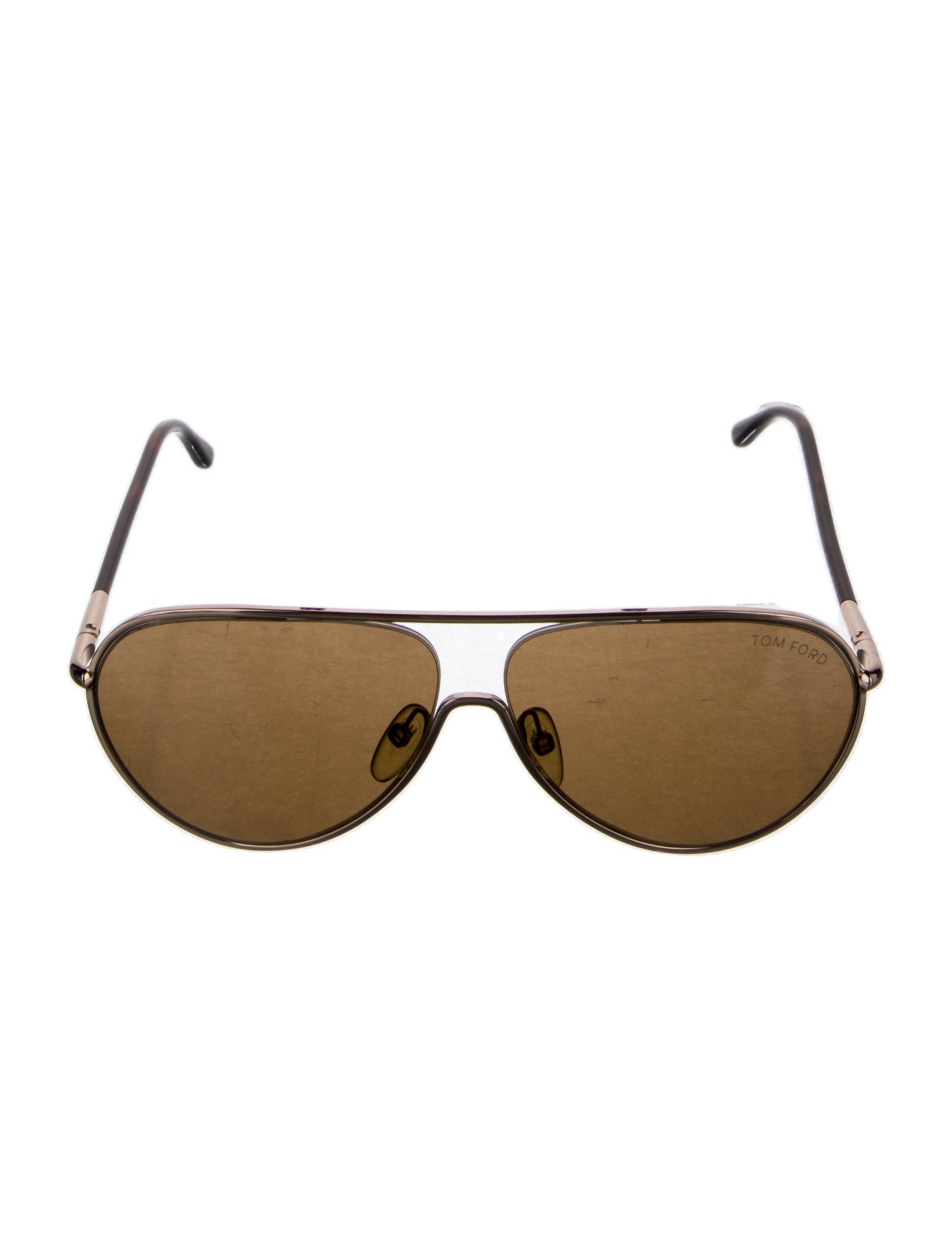 Tom Ford Aviator Mirrored Sunglasses