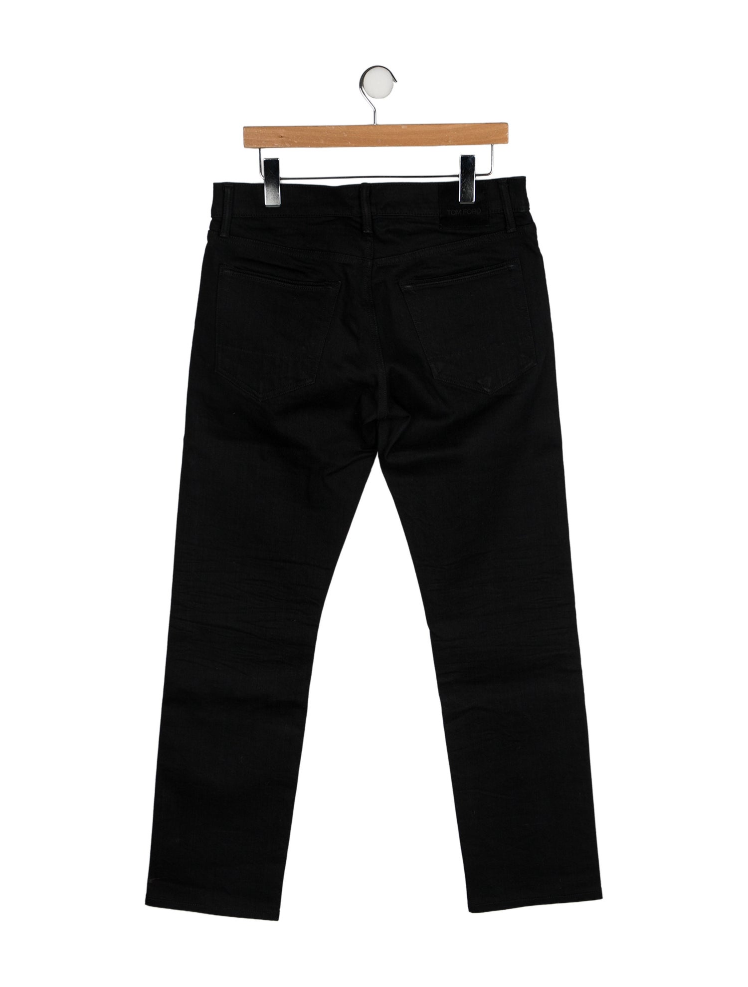 Tom Ford Mid-Rise Straight Leg Jeans