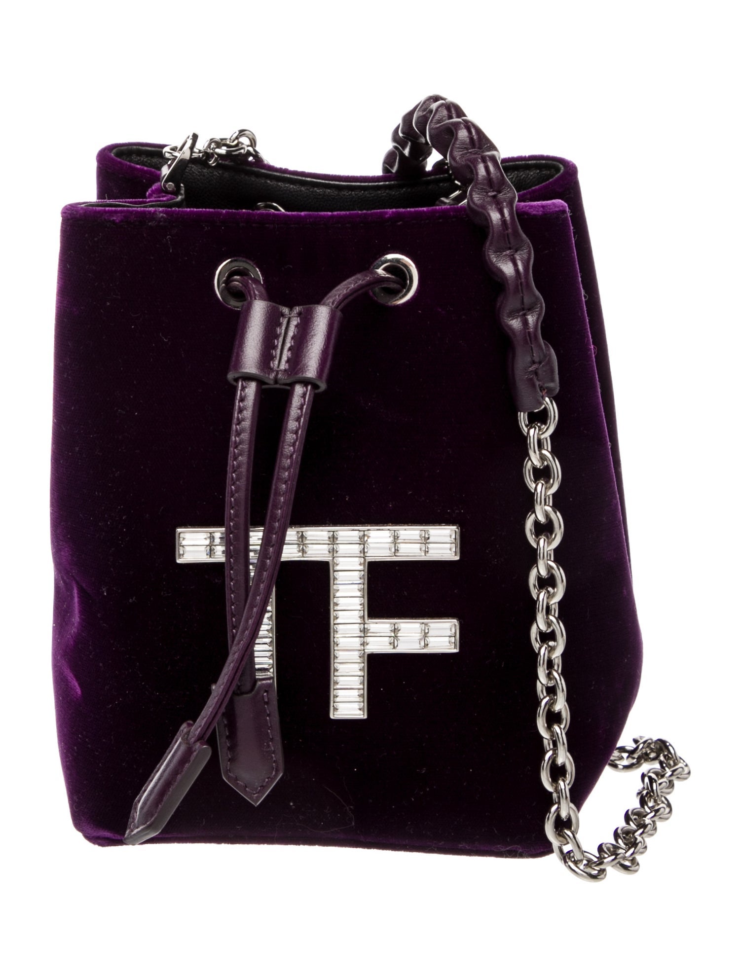 Tom Ford Velvet Bucket Bag