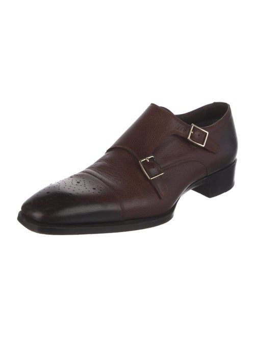 Tom Ford Leather Monk Straps