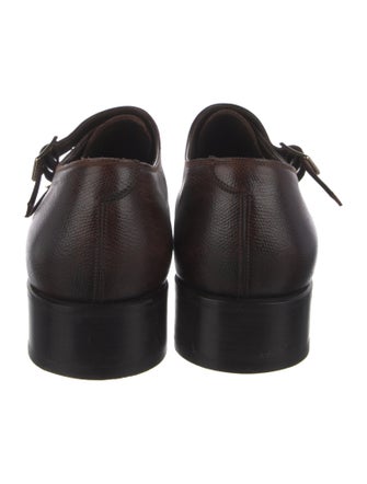 Tom Ford Leather Monk Straps