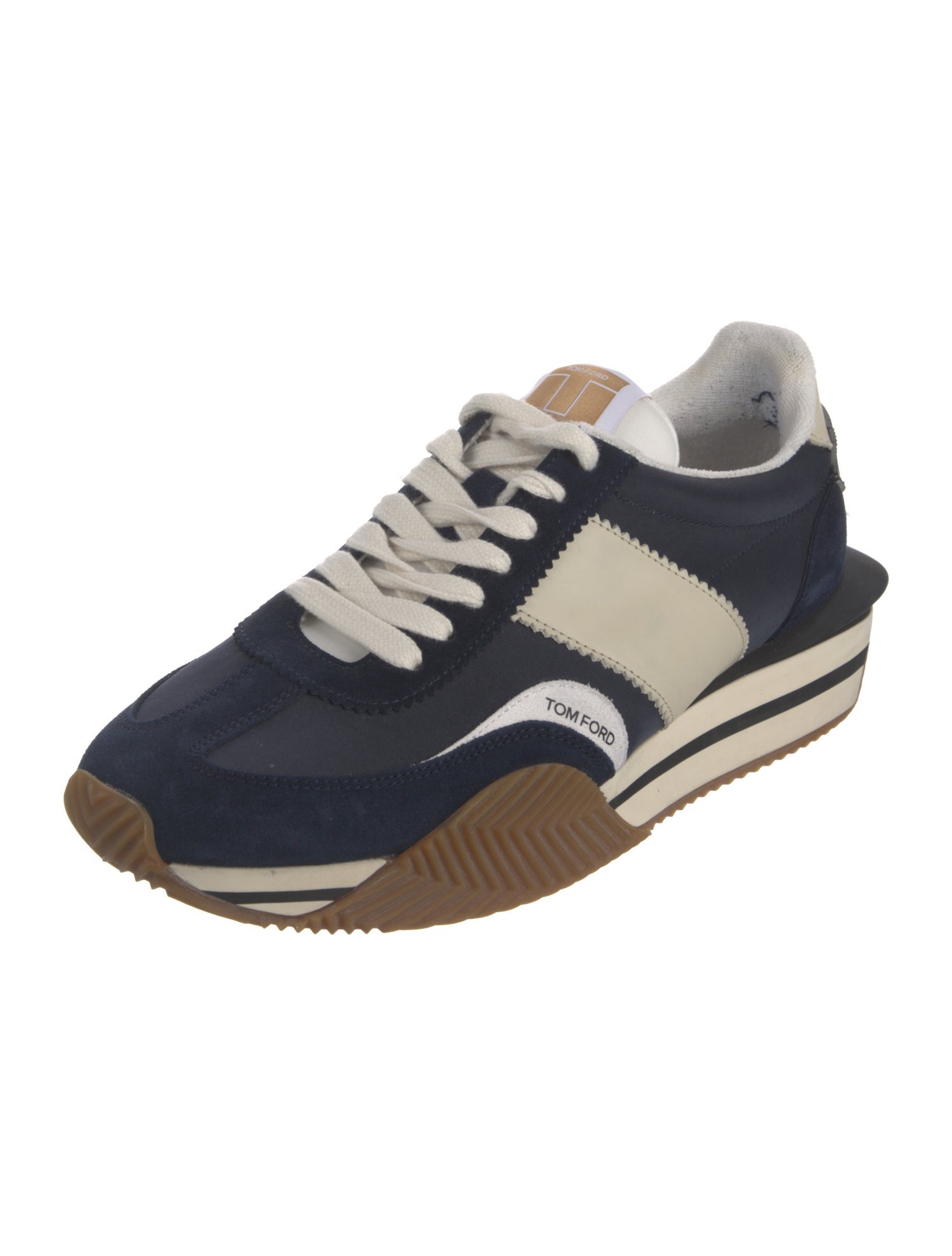 Tom Ford Suede Printed Sneakers