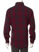 Tom Ford Plaid Print Long Sleeve Western Shirt