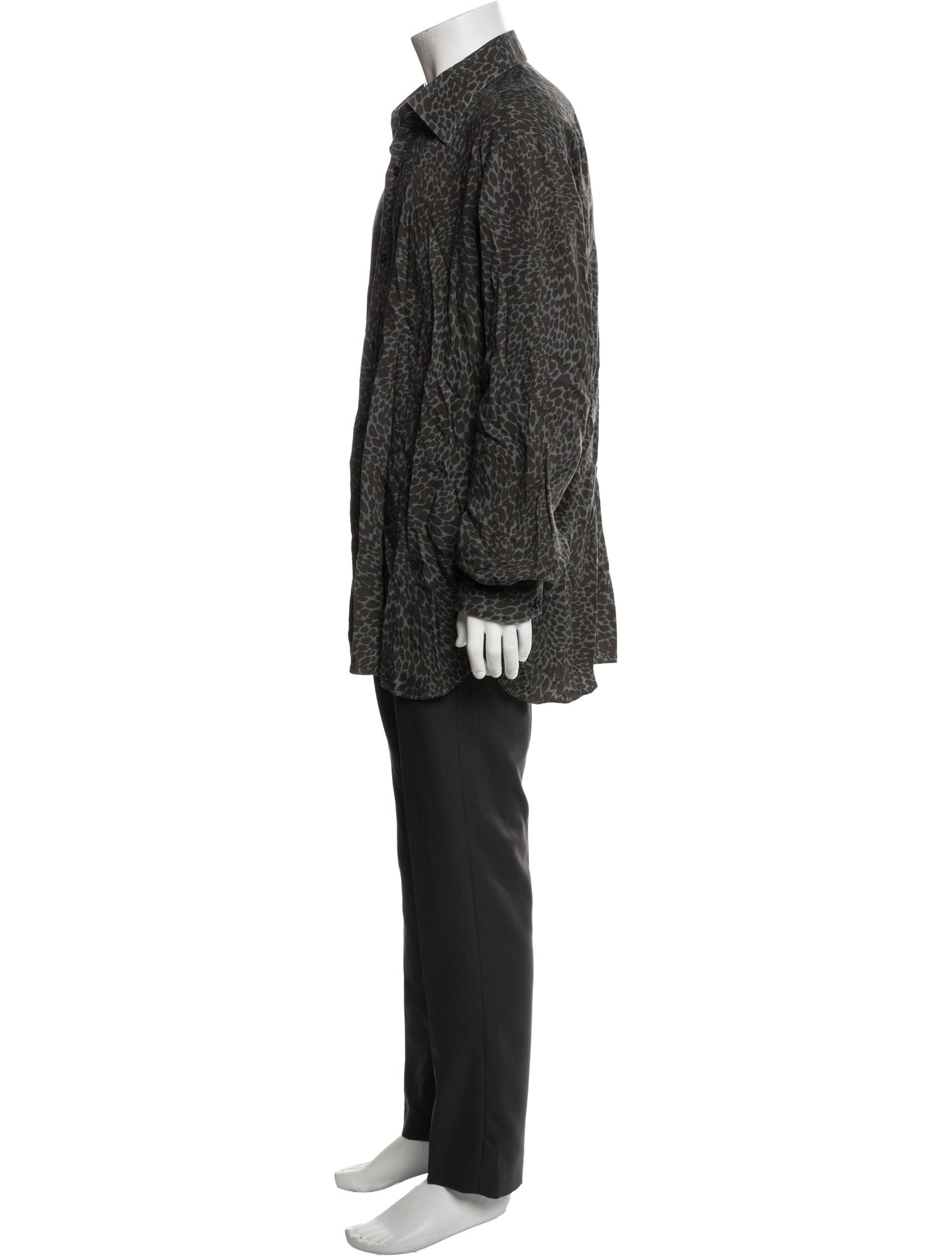 Tom Ford Printed Long Sleeve Shirt