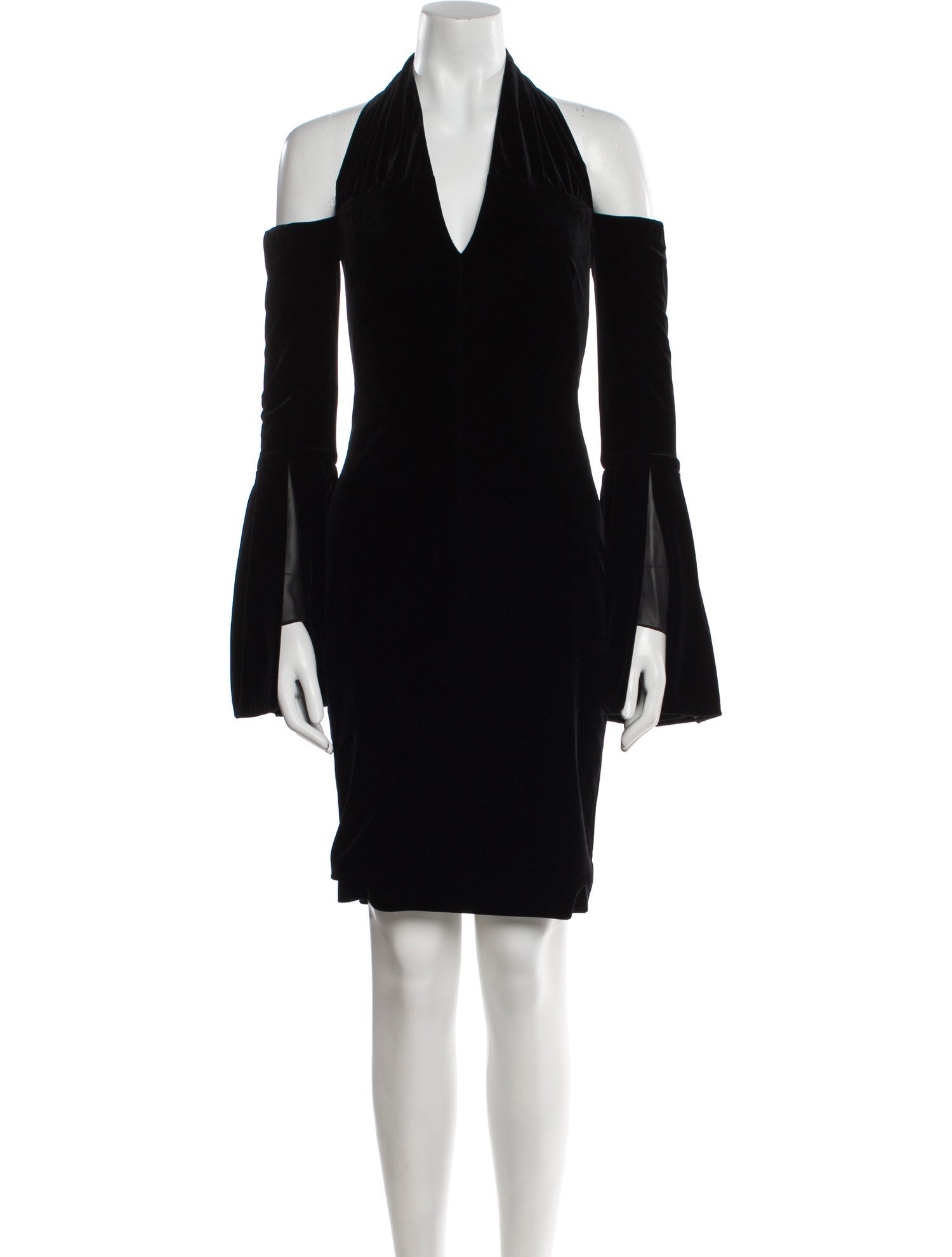 Tom Ford Halterneck Knee-Length Dress