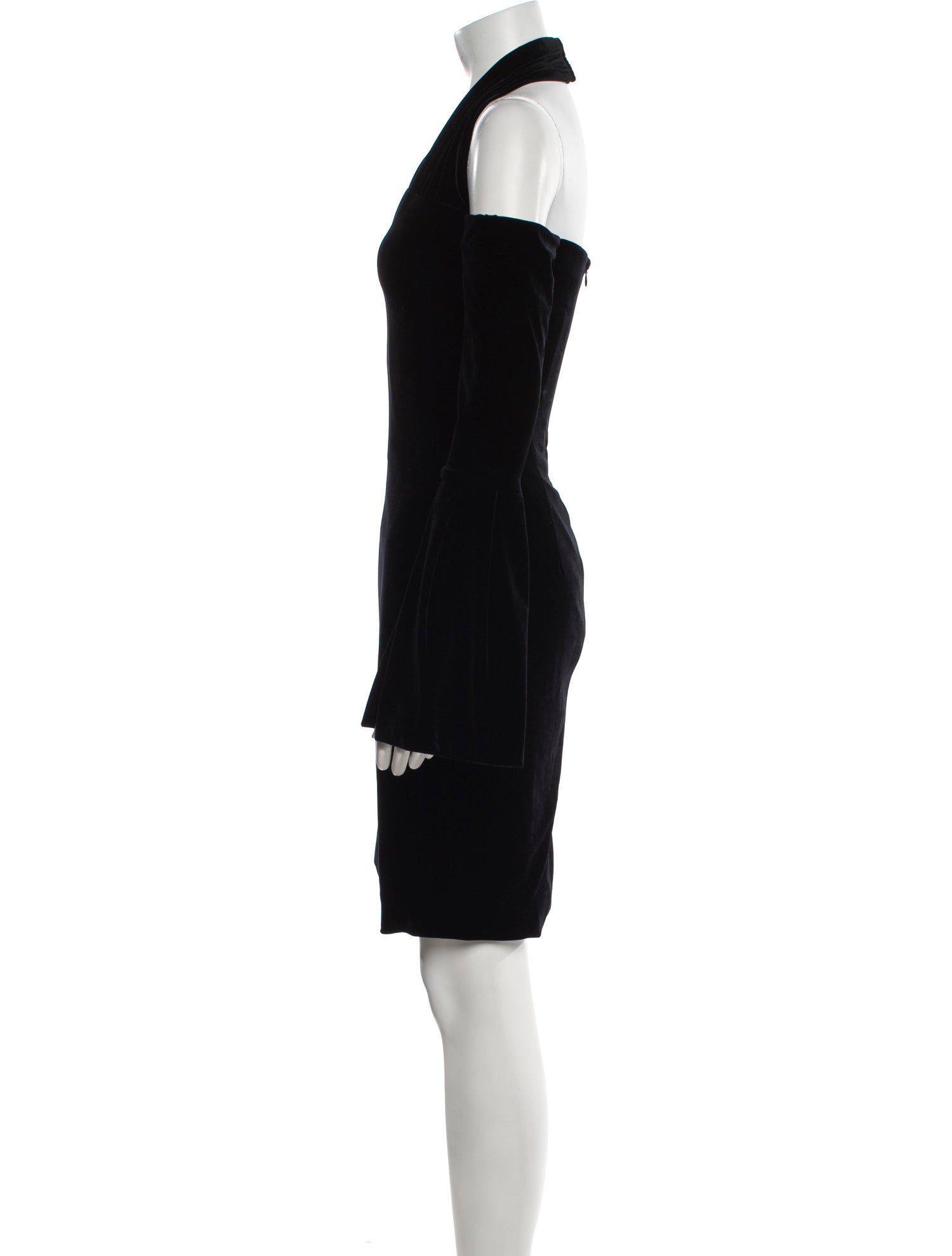 Tom Ford Halterneck Knee-Length Dress