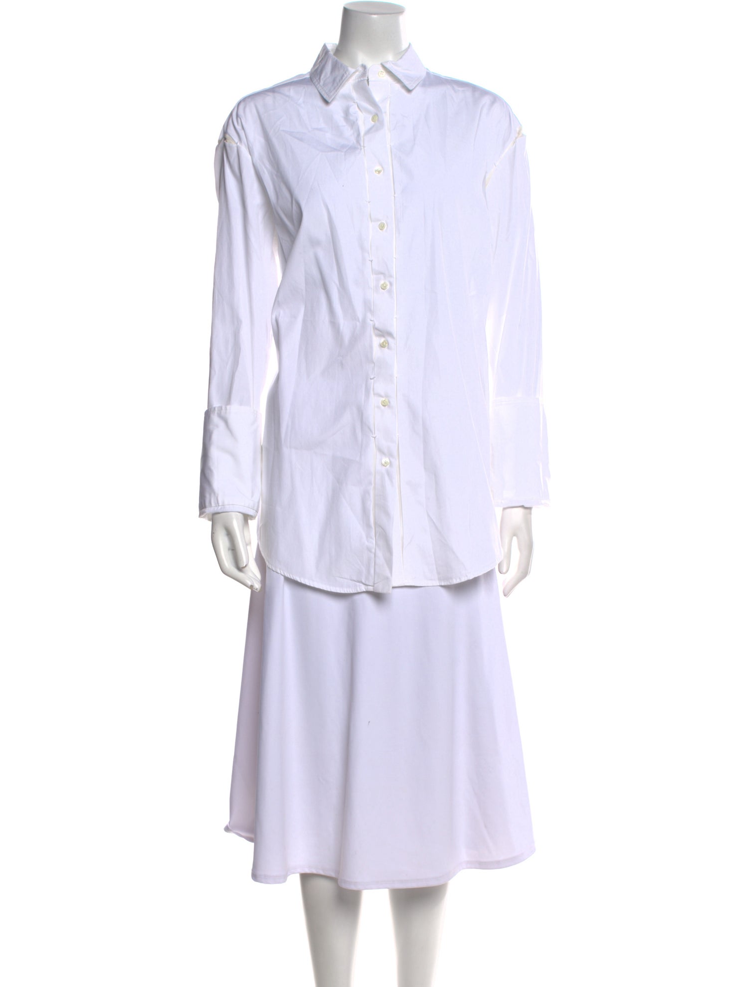 Tom Ford Vintage Long Sleeve Button-Up Top