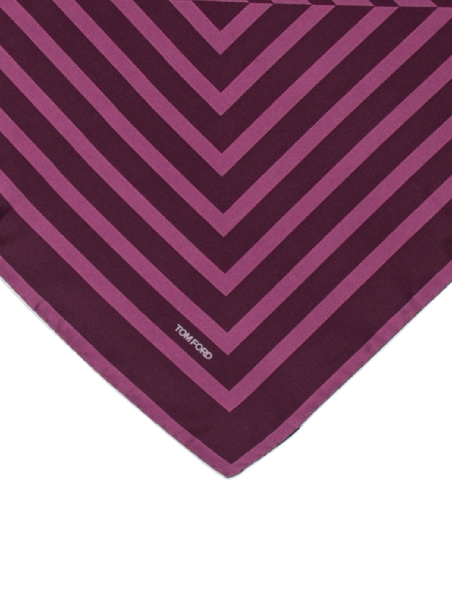 Tom Ford Silk Striped Scarf