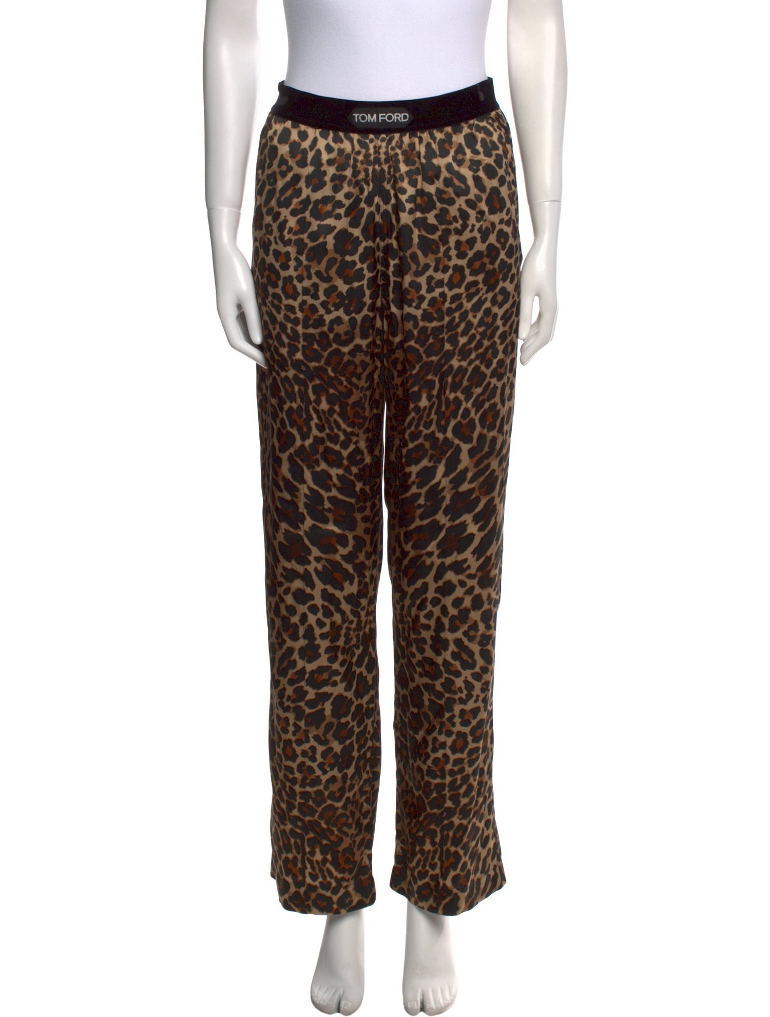 Tom Ford Silk Wide Leg Pants