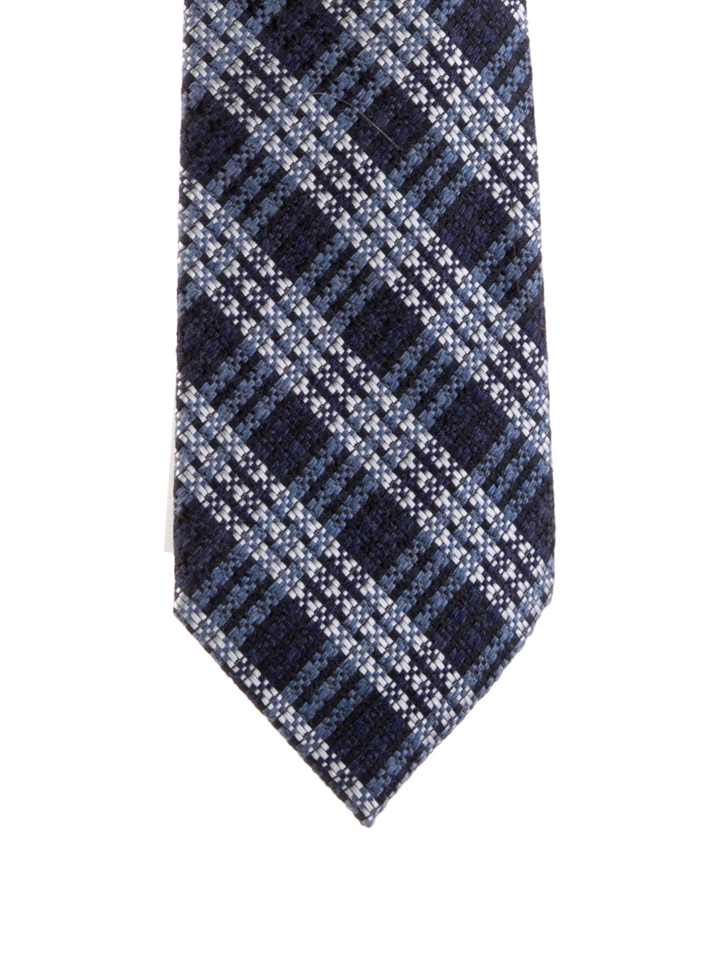 Tom Ford Pattern Print Silk Tie w/Tags