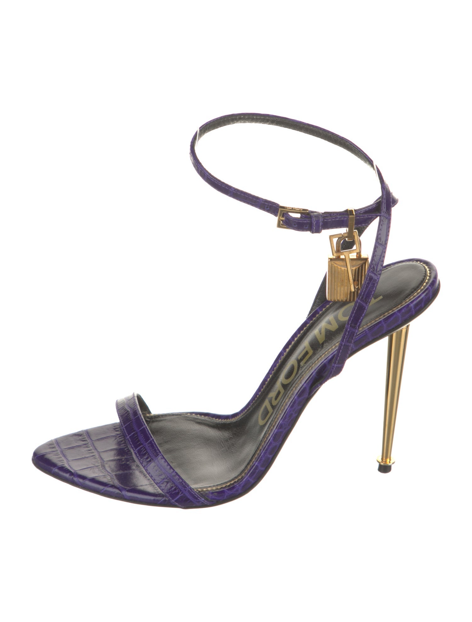 Tom Ford Leather Slingback Sandals