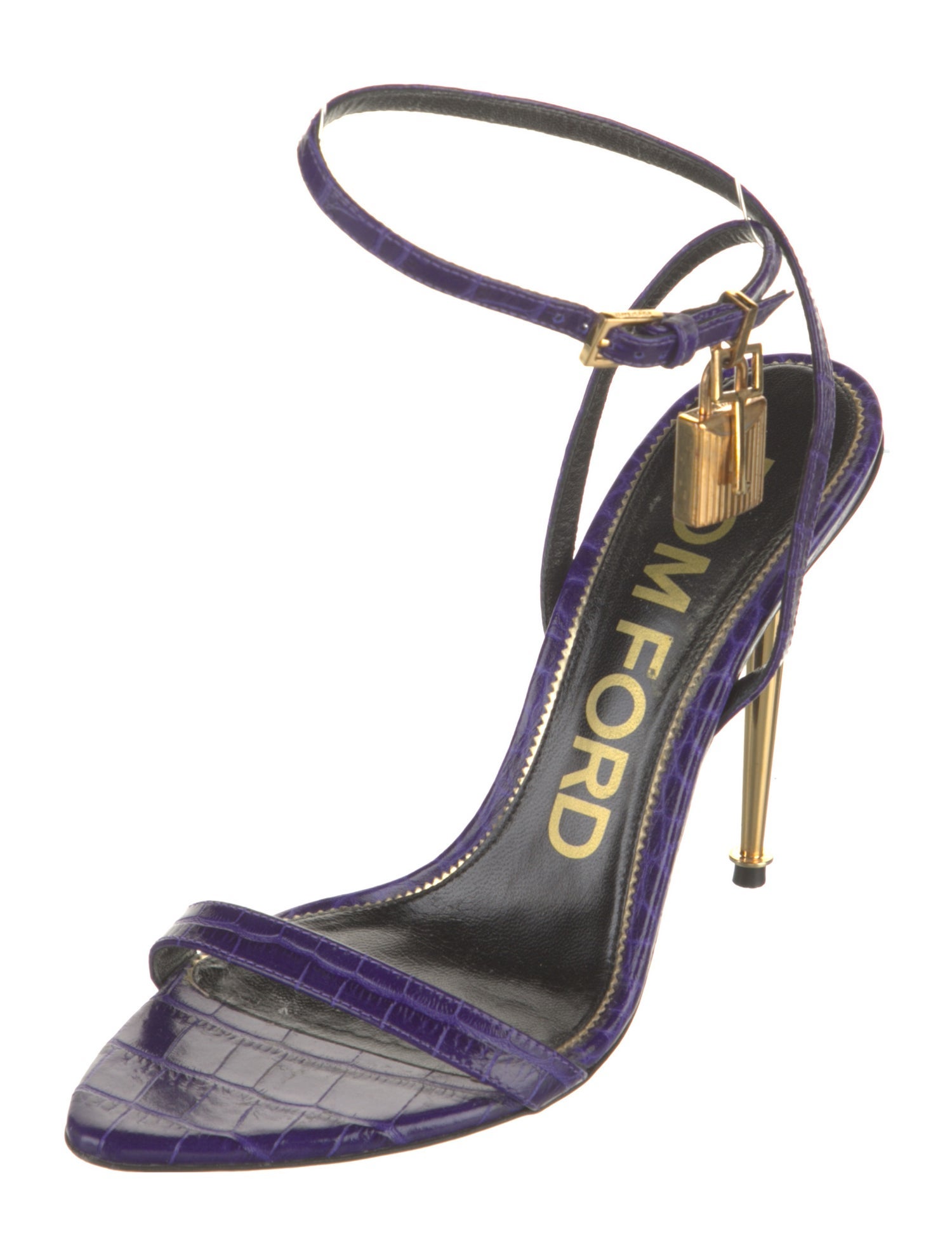 Tom Ford Leather Slingback Sandals