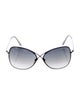 Tom Ford Oversize Gradient Sunglasses
