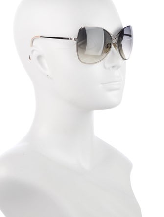 Tom Ford Oversize Gradient Sunglasses