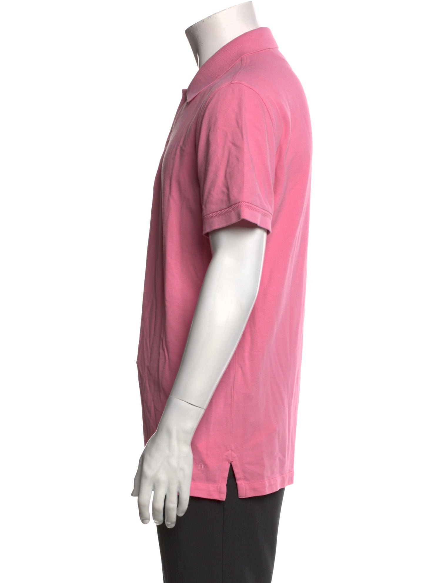 Tom Ford Collar Short Sleeve Polo Shirt