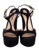 Tom Ford Suede T-Strap Sandals