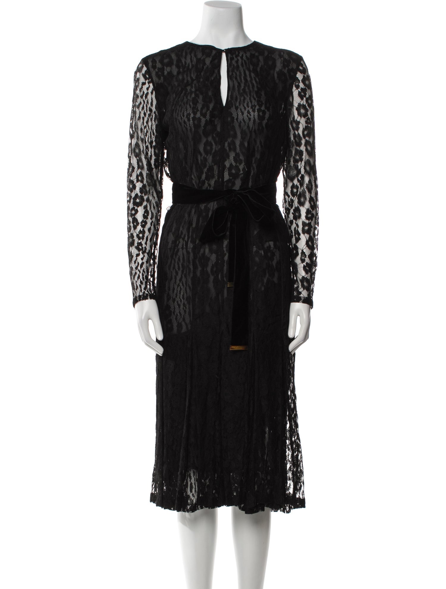 Tom Ford Lace Pattern Knee-Length Dress