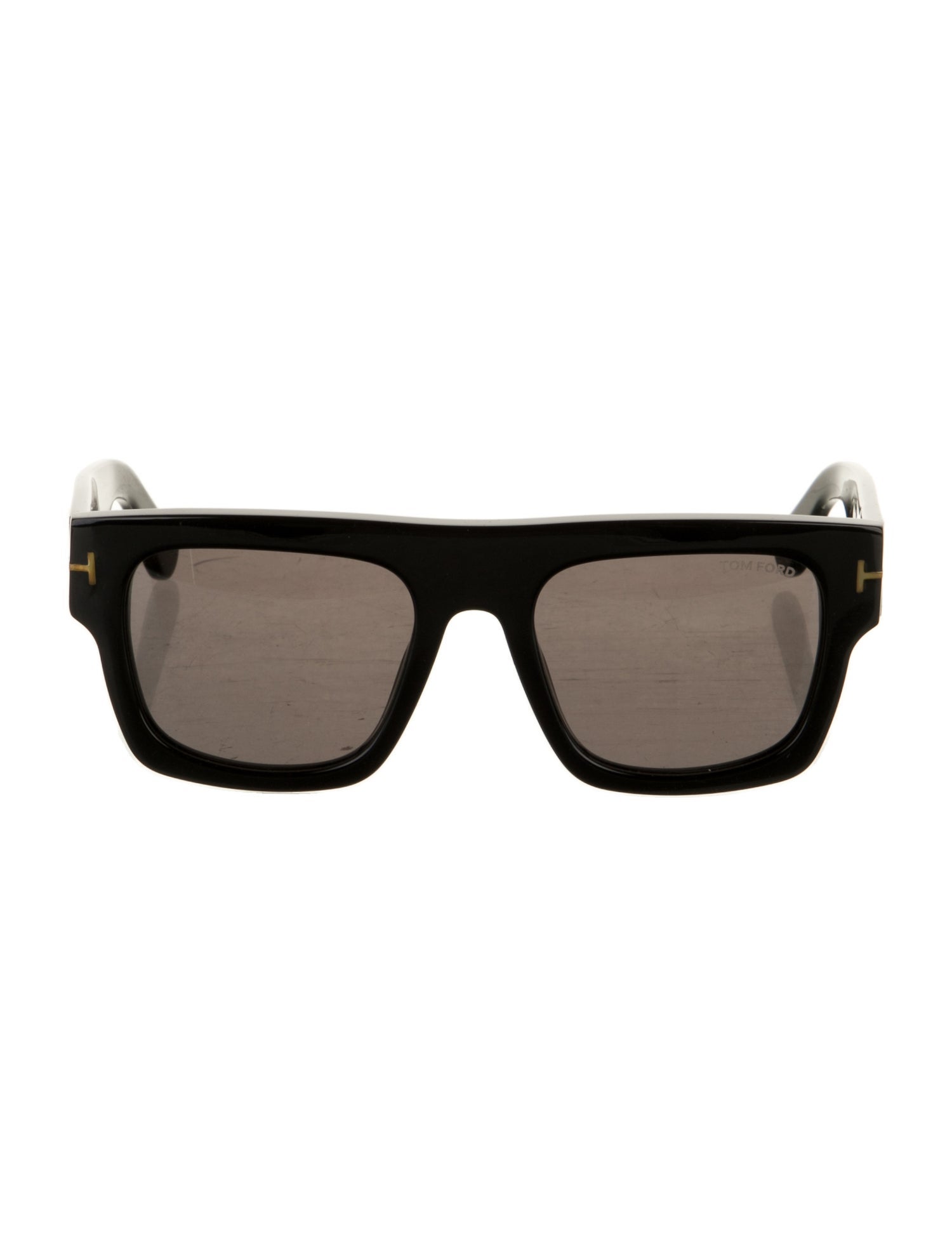 Tom Ford Fausto Thick Plastic Sunglasses Oversize Sunglasses