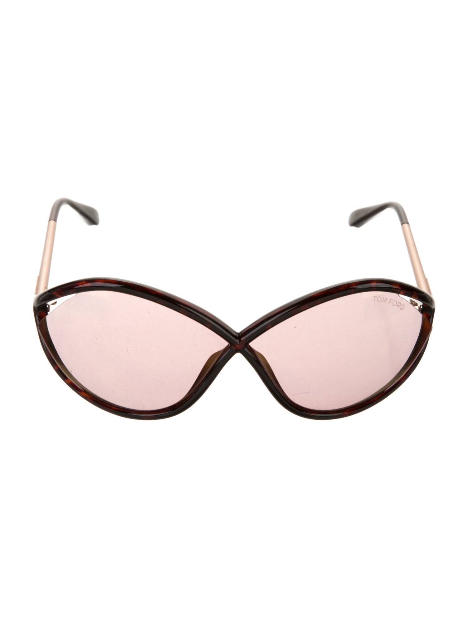 Tom Ford Oversize Tinted Sunglasses