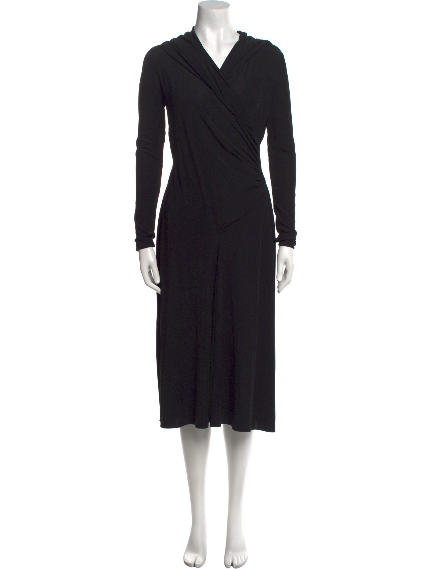 Tom Ford V-Neck Midi Length Dress