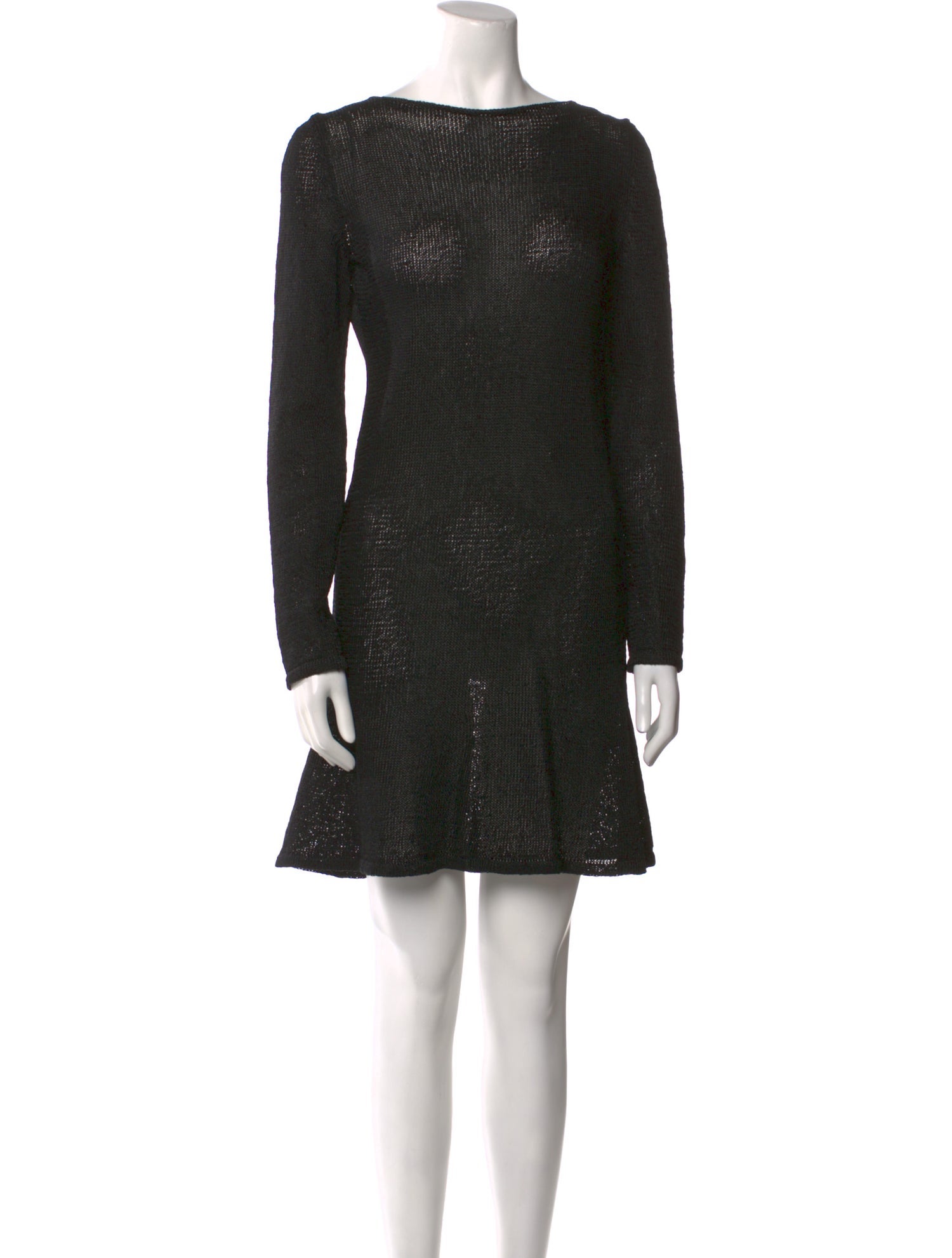 Tom Ford Bateau Neckline Mini Dress