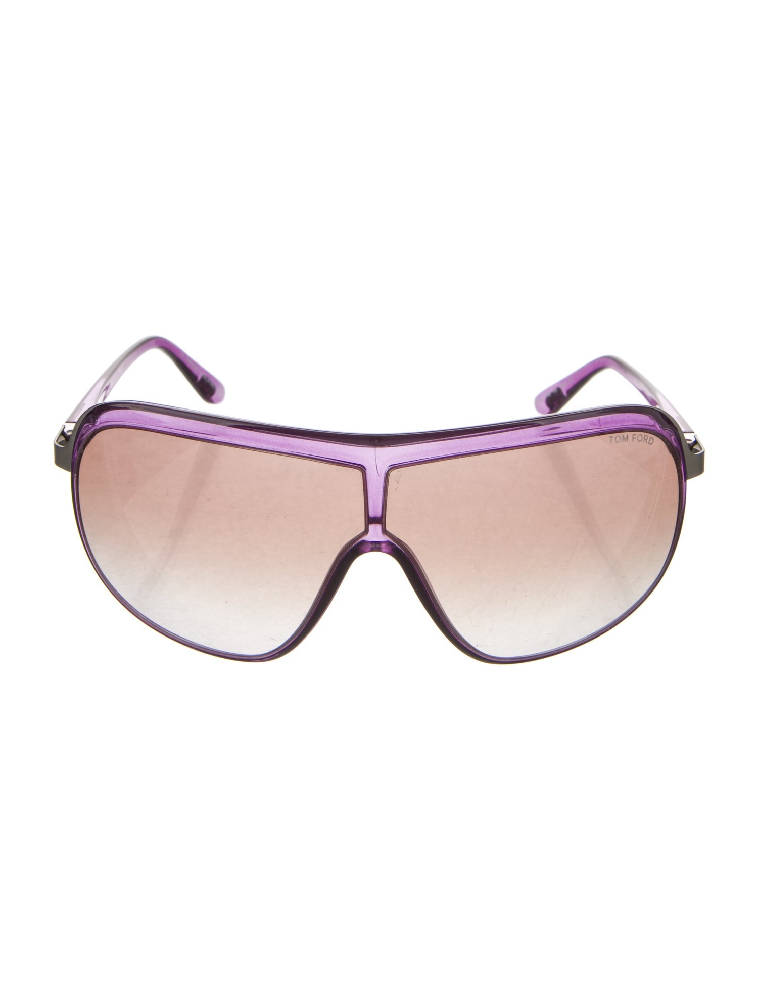 Tom Ford Shield Gradient Sunglasses