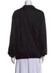 Tom Ford Silk Mock Neck Blouse