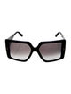 Tom Ford Square Gradient Sunglasses