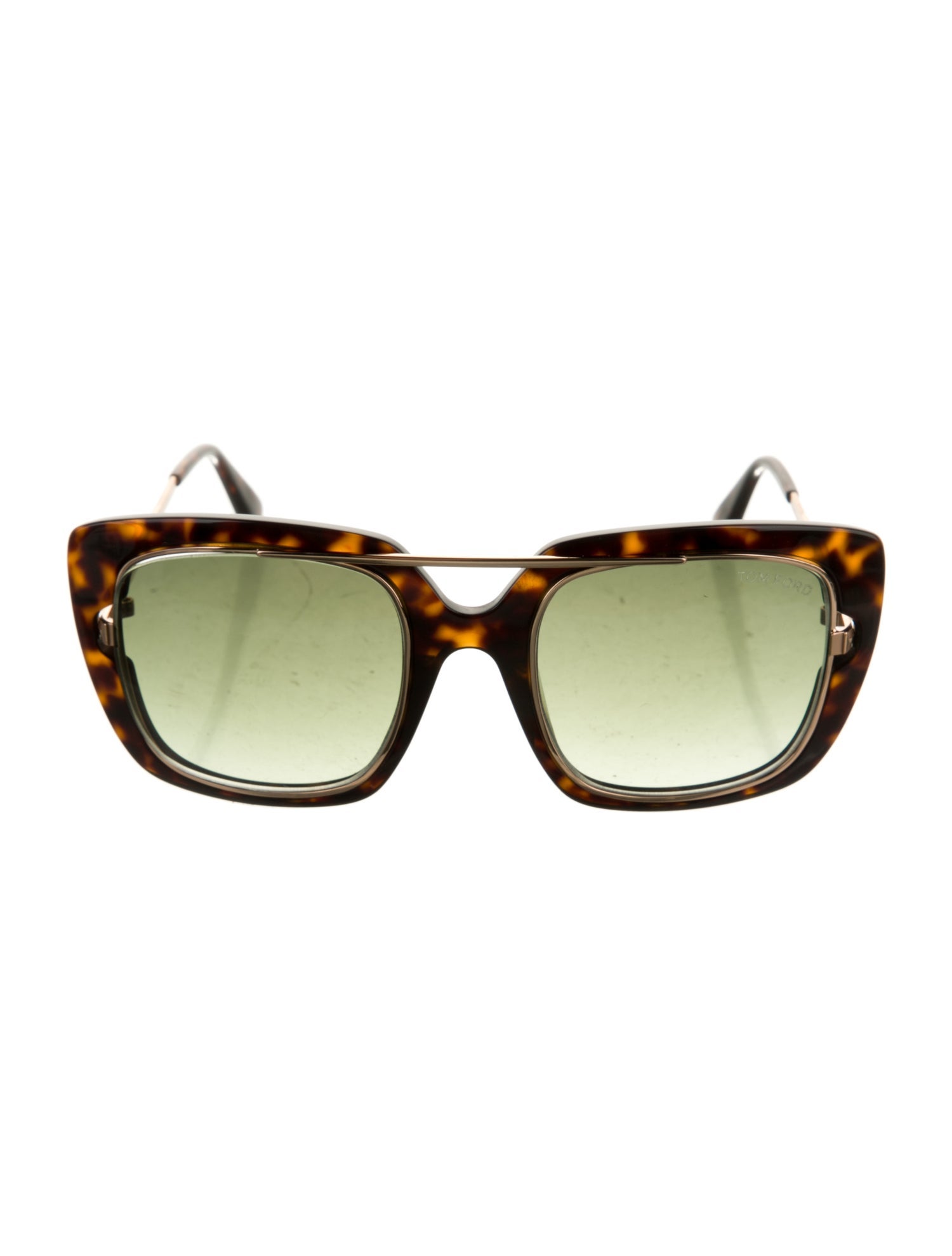 Tom Ford Square Gradient Sunglasses