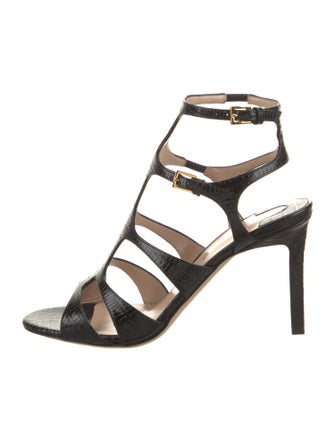 Tom Ford Embossed Leather Gladiator Sandals