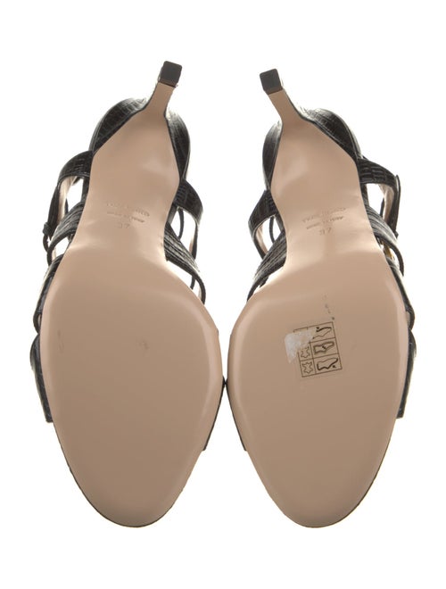 Tom Ford Embossed Leather Gladiator Sandals