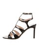 Tom Ford Embossed Leather T-Strap Sandals
