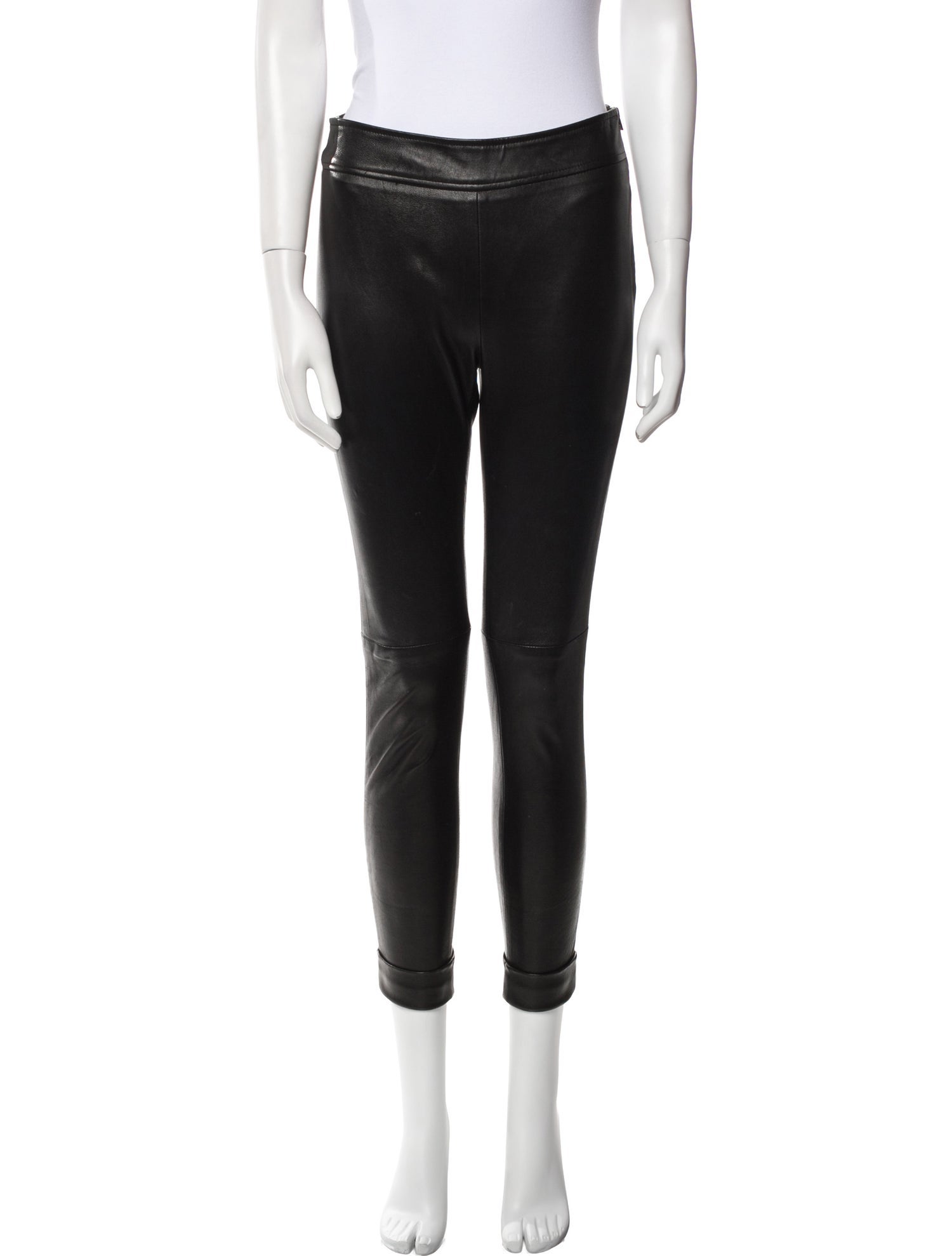 Tom Ford Leather Skinny Leg Pants