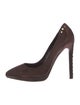 Tom Ford Suede Studded Accents Pumps