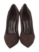 Tom Ford Suede Studded Accents Pumps