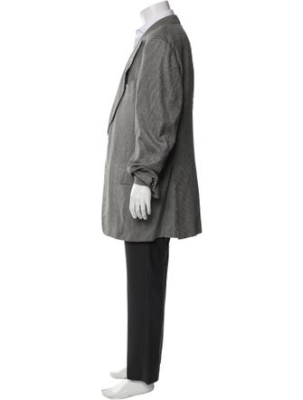 Tom Ford Silk Plaid Print Blazer