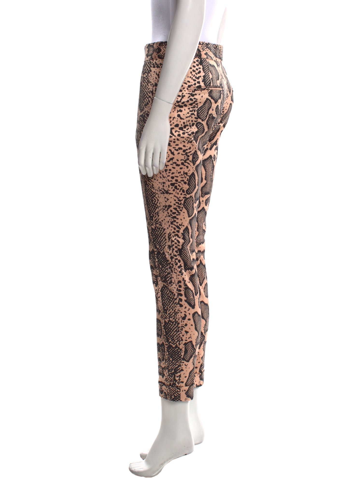 Tom Ford Animal Print Skinny Leg Pants
