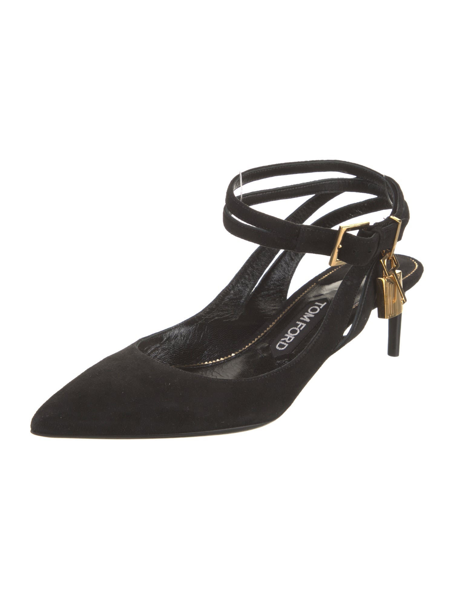 Tom Ford Suede Slingback Pumps