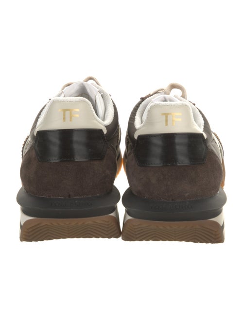 Tom Ford Suede Printed Sneakers