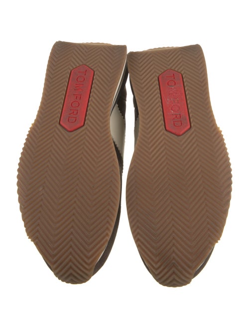 Tom Ford Suede Printed Sneakers