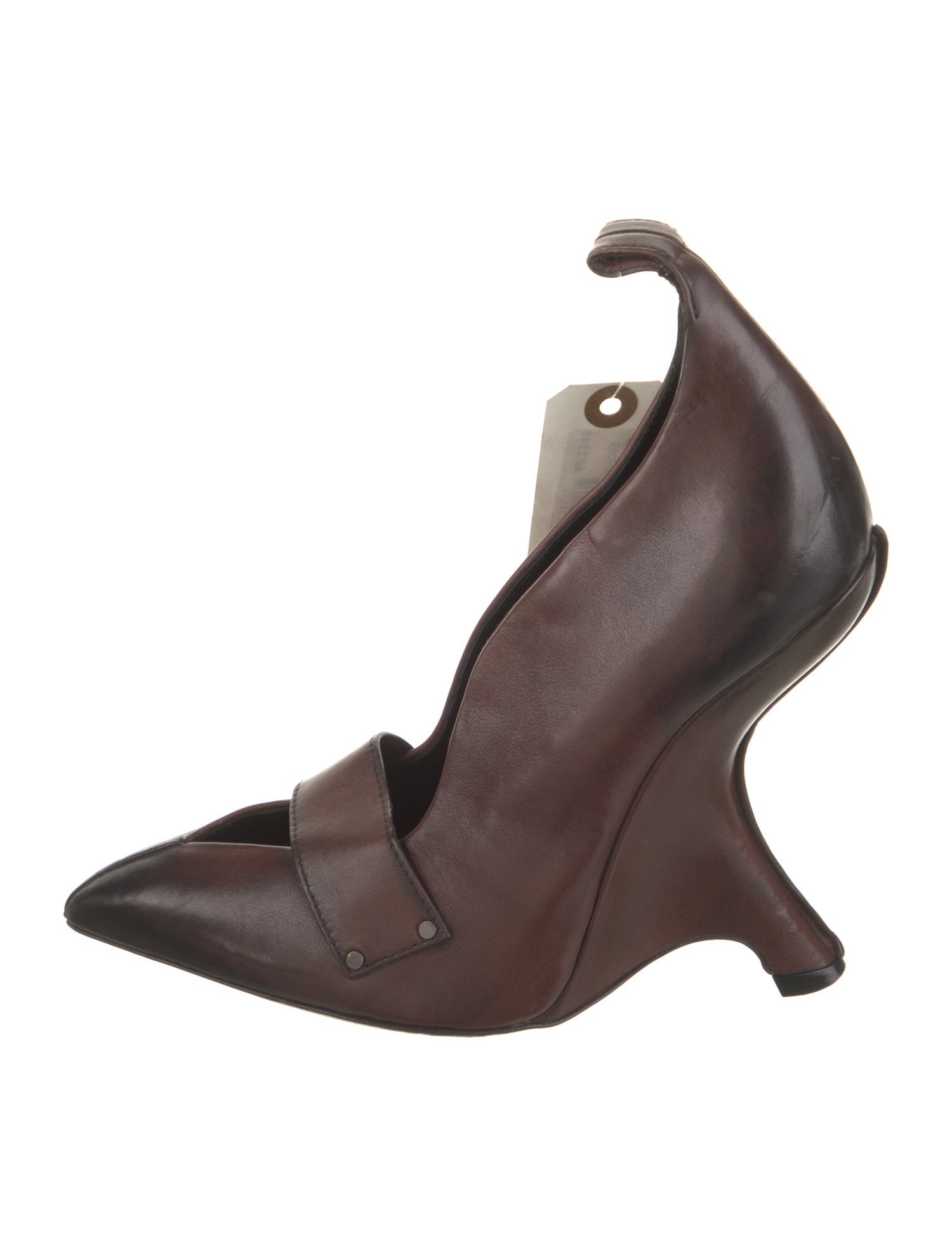 Tom Ford Leather D'Orsay Pumps