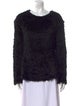 Tom Ford Bateau Neckline Long Sleeve Sweatshirt