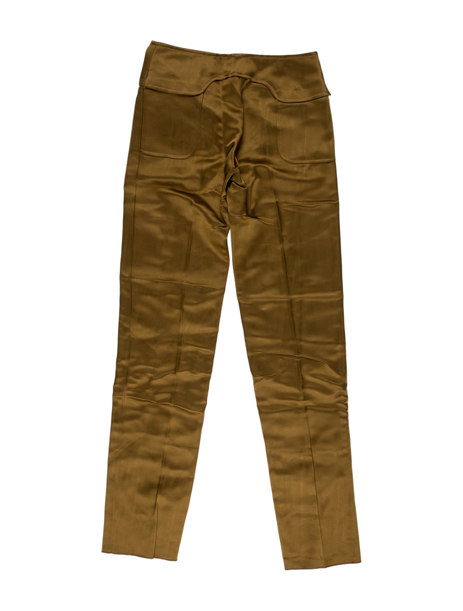 Tom Ford Silk Straight Leg Pants