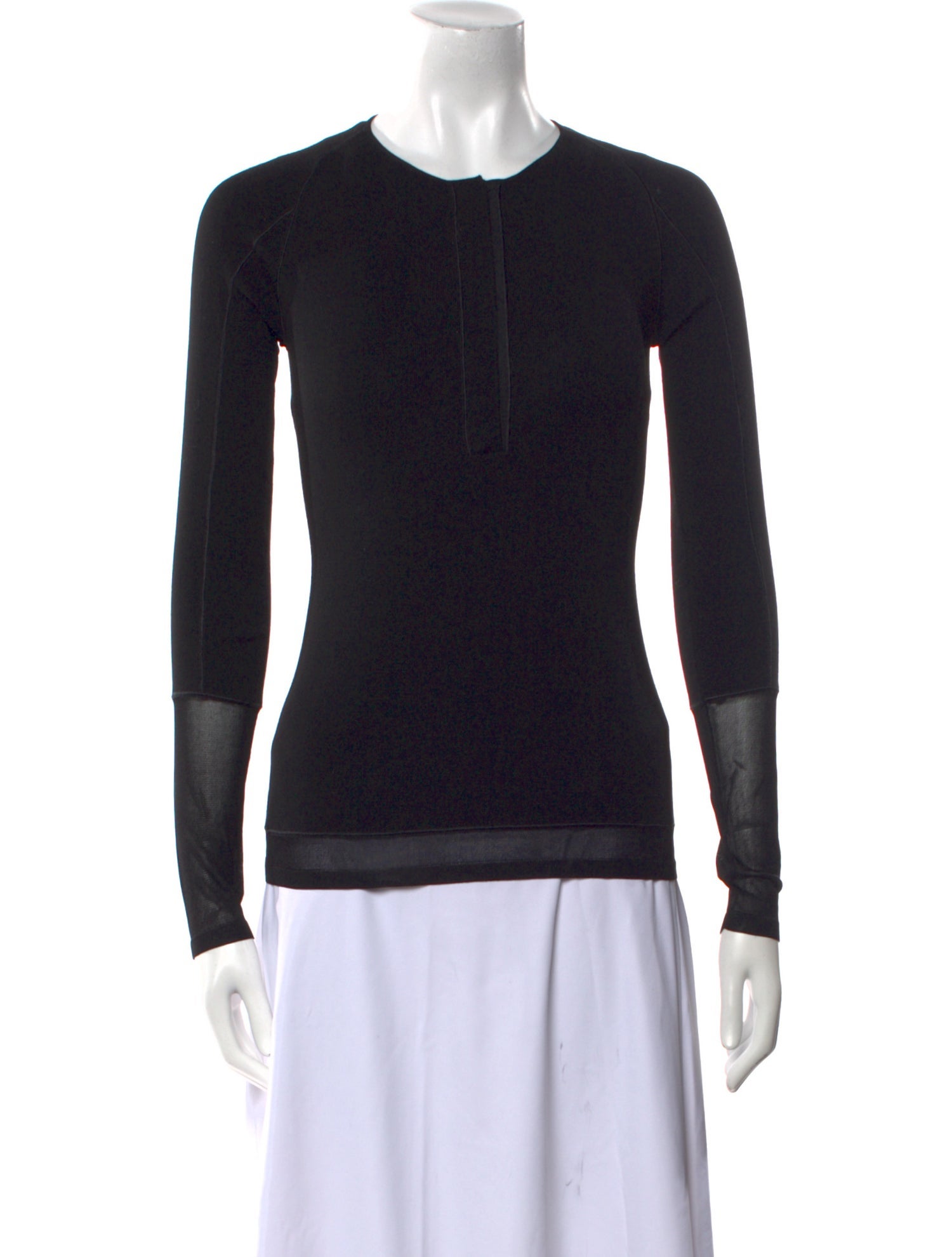 Tom Ford Wool Crew Neck Top