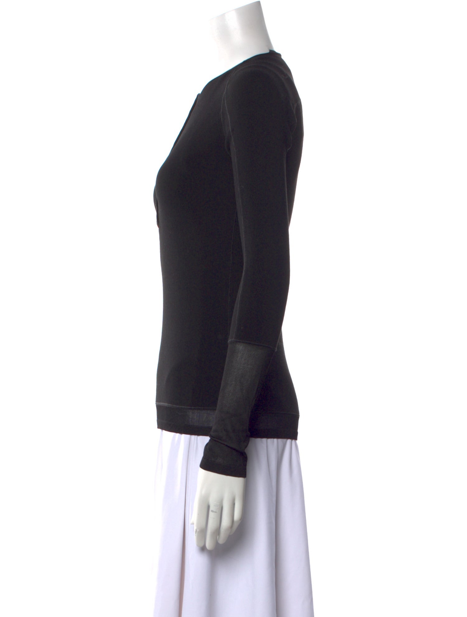 Tom Ford Wool Crew Neck Top